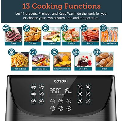 Cosori 13 Cooking Functions